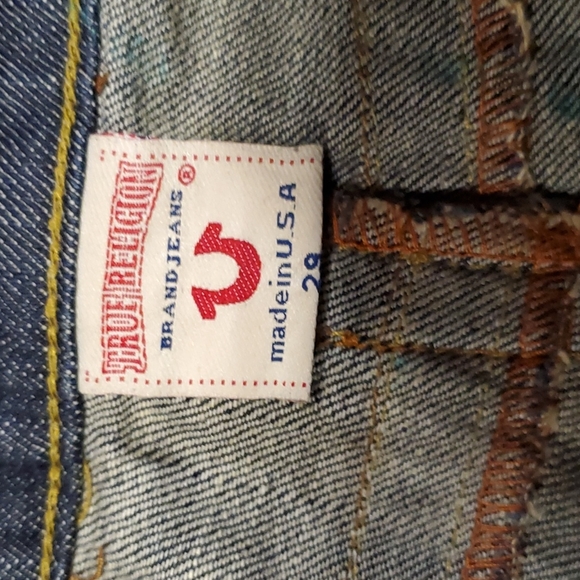 True religion jeans,size 29x29 - Picture 8 of 12